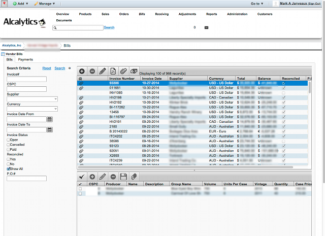 Accounts Payables (Invoices)